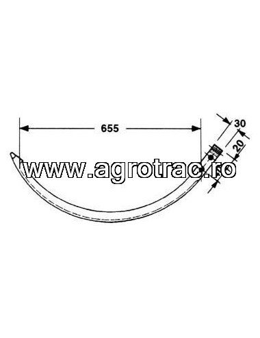 Ac presa 59.024 pentru Welger AP48 AP52 AP53 AP500 AP530