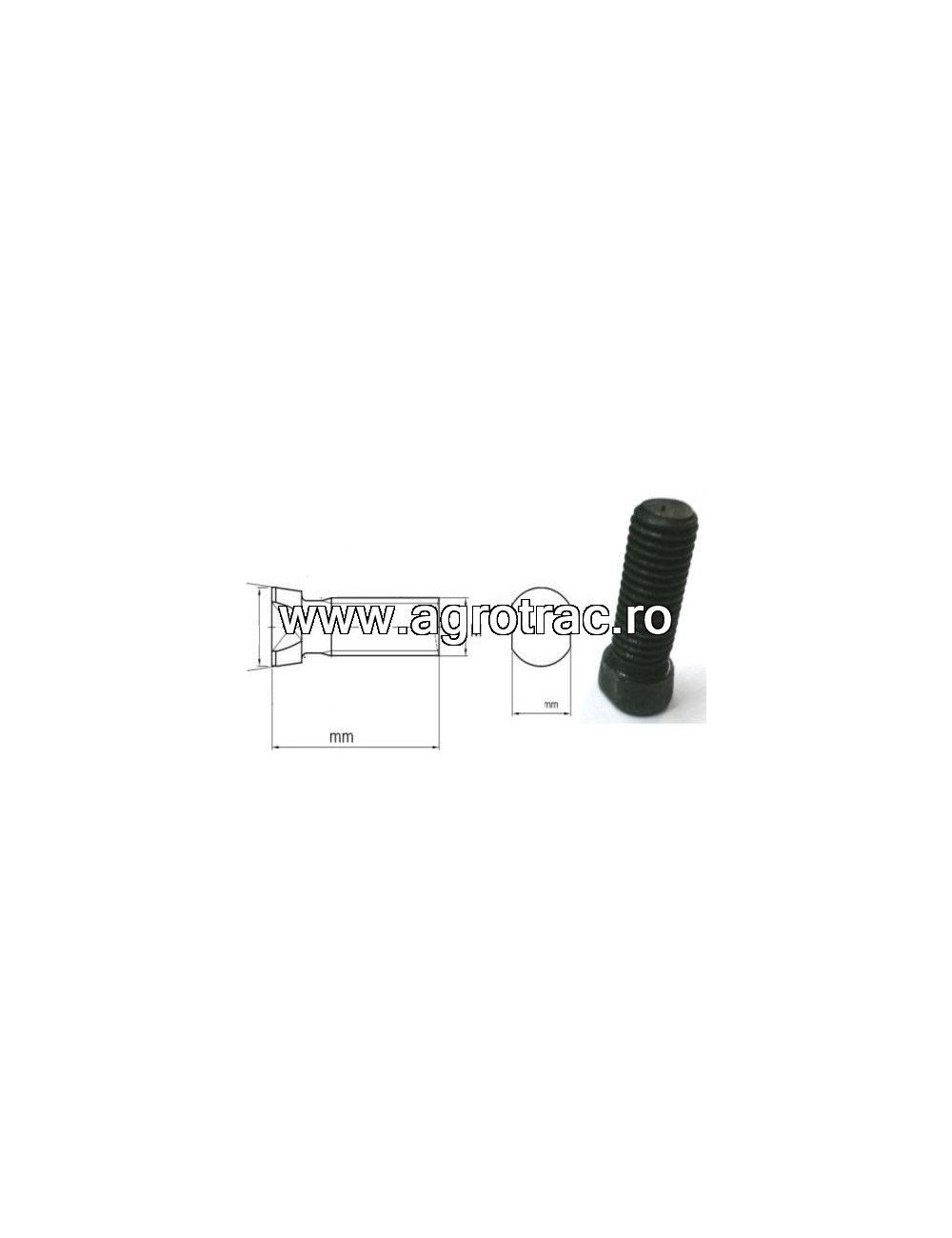 Surub plug M12x38 D8.8 Surub plug M12x38 D8.8
