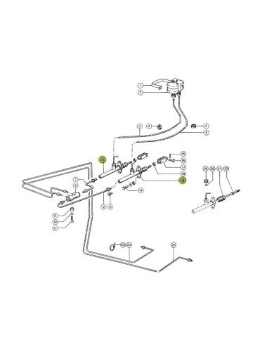 Cilindru frana ATE 694573.0 pentru Claas