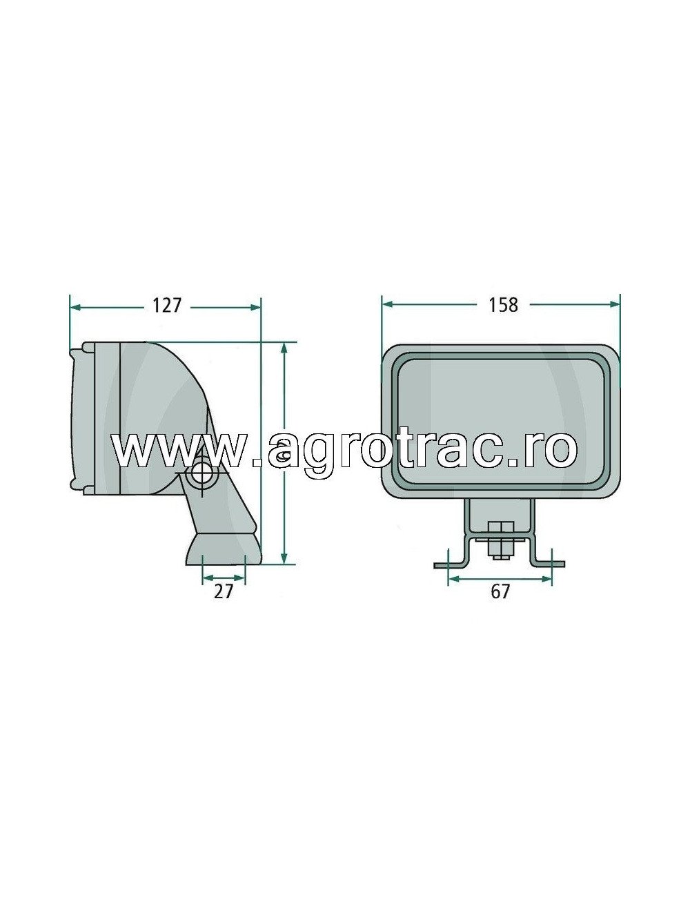 Far proiector Hella 1GA006991051 Far proiector Hella 1GA006991051