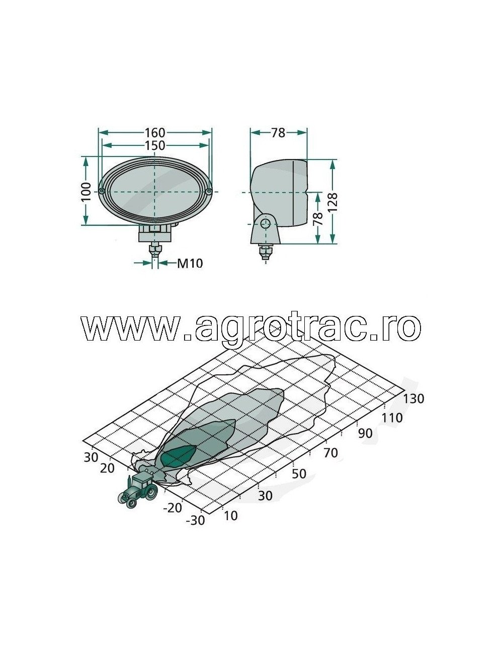 Far proiector Hella 1GA996161131