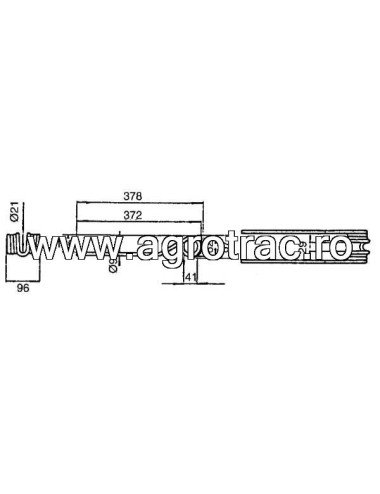 Gheara grebla 06580456 Deutz-Fahr (Kverneland) Pottinger