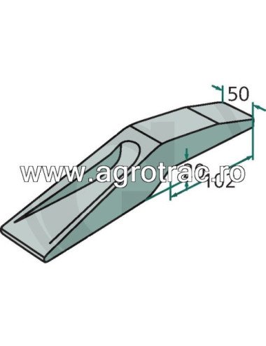 Dinte excavator / incarcator frontal