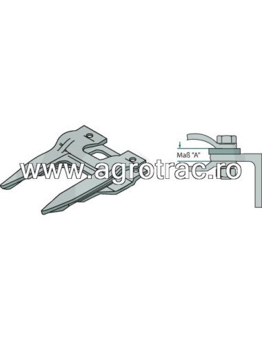 Deget dublu Schumacher 16500.04 pentru Easy Cut II