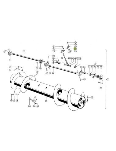 Bila plastic 610489.0 pentru heder Claas