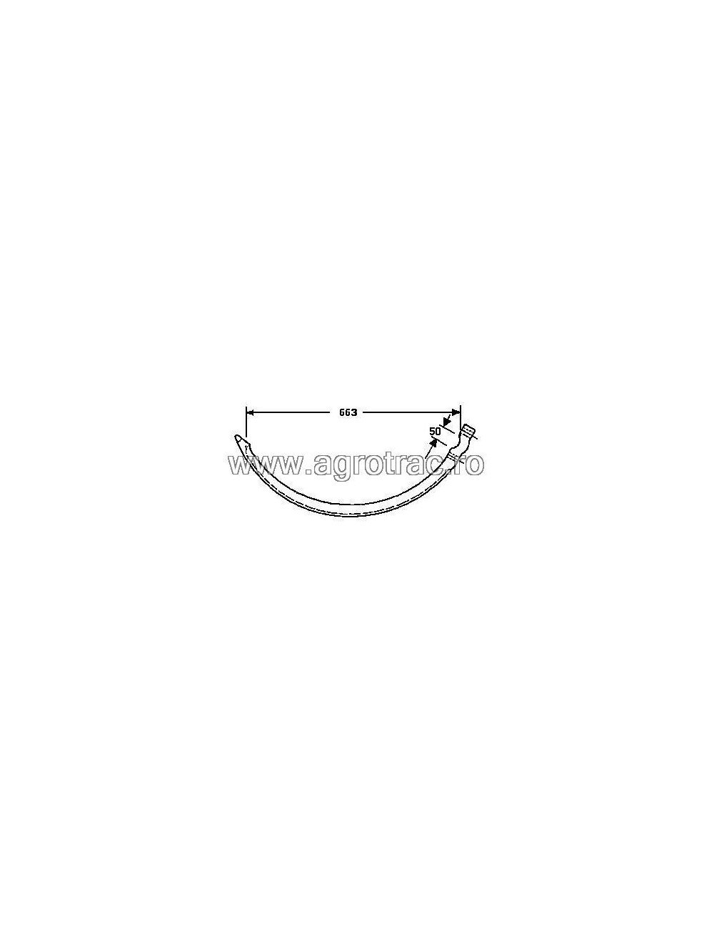Ac presa 59.047 pentru Bamfords B347 485 – piesă balotieră Ac presa 59.047 pentru Bamfords B347 485 – piesă balotieră