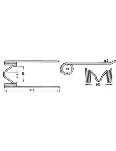 Gheare pick-up 010 pentru John Deere