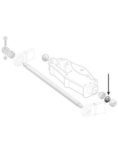 Simering ax tiranti 5131746 pentru Fiat Ford New Holland