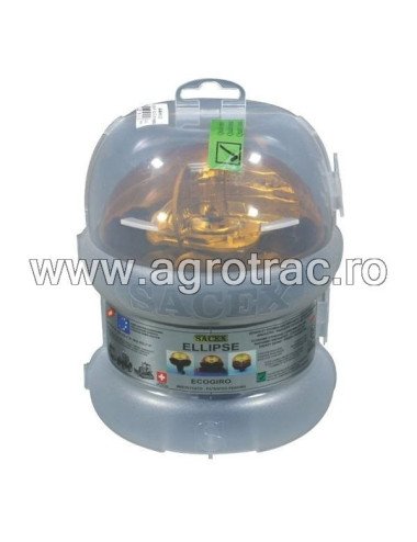 Girofar Sacex Ellipse 12V/24V - flexibil