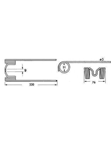 Gheare pick-up 012 pentru John Deere