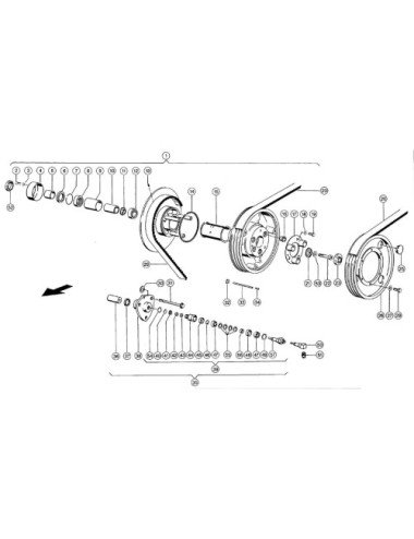 Bucsa 628601.0 pentru Claas