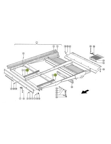 Banda cauciuc 735682.0 pentru Claas