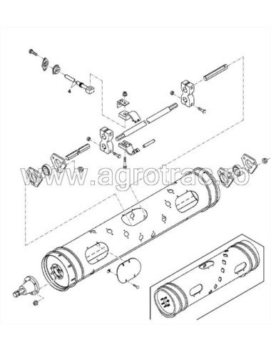 Deget excamotabil H158042 pentru John Deere