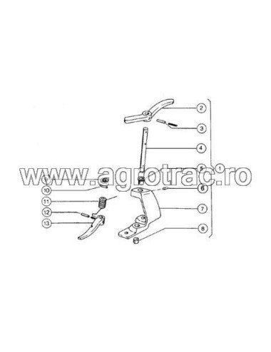 Degajor sfoara 808337.0 pentru Claas