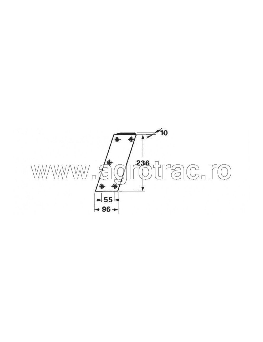 Cutit piston 811620.0 pentru Claas