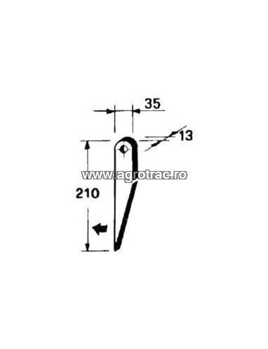 Furca alimentare 809091.3 pentru Claas