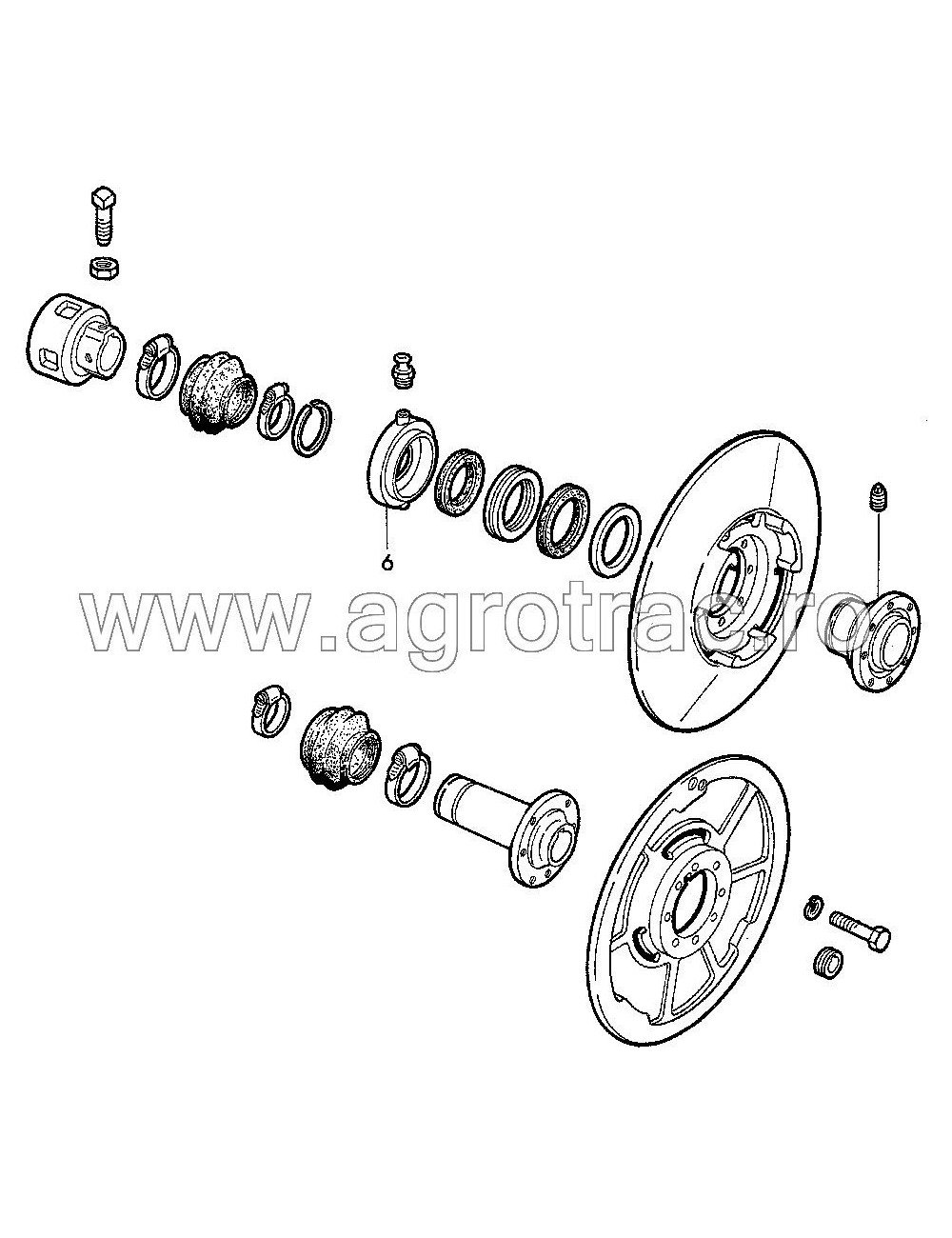 Carcasa rulment John Deere Z10128