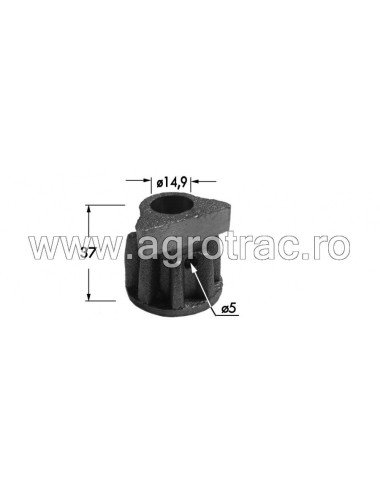 Pinion inodator E43527 pentru John Deere