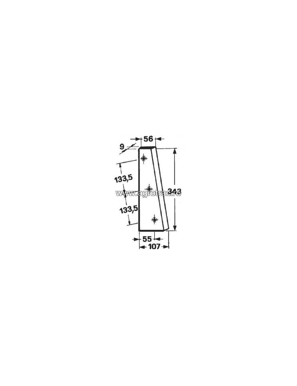 Cutit piston E42088 pentru John Deere