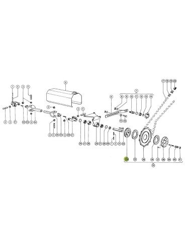 Flansa 610464.0 pentru Claas