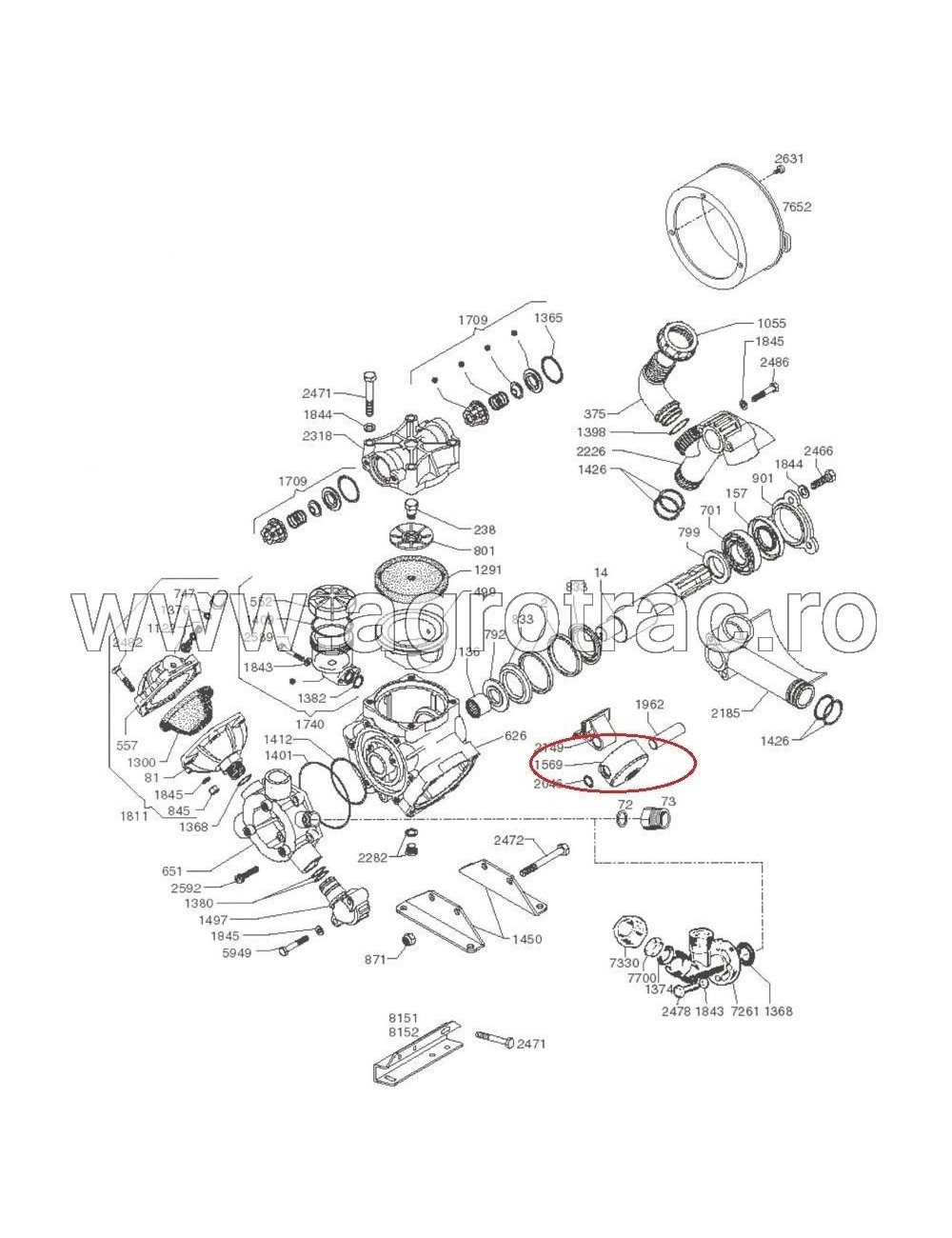 Piston Holder Vogel&Noot 783021 Piston Holder Vogel&Noot 783021