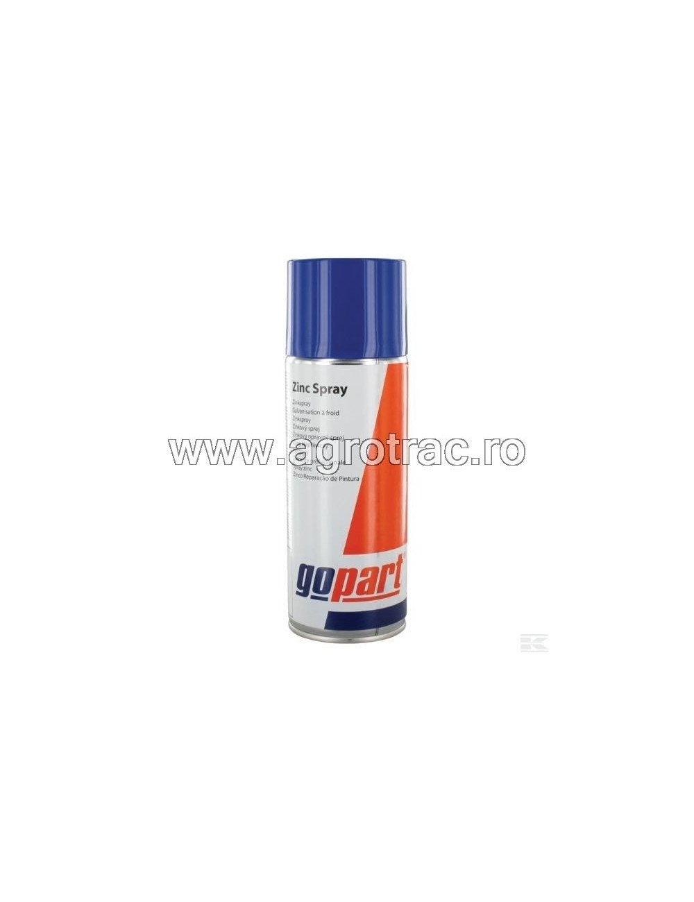 Vopsea spray Gopart Zinc 400ml Vopsea spray Gopart Zinc 400ml