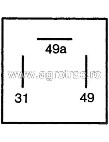 Releu HELLA 4DB003750711