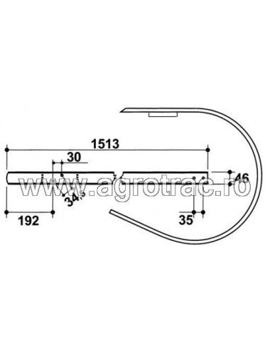 Tabla pick-up 017 pentru Welger