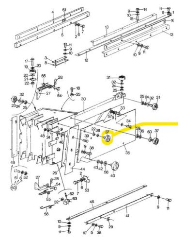 Rola oscilanta 554950 pentru New Holland