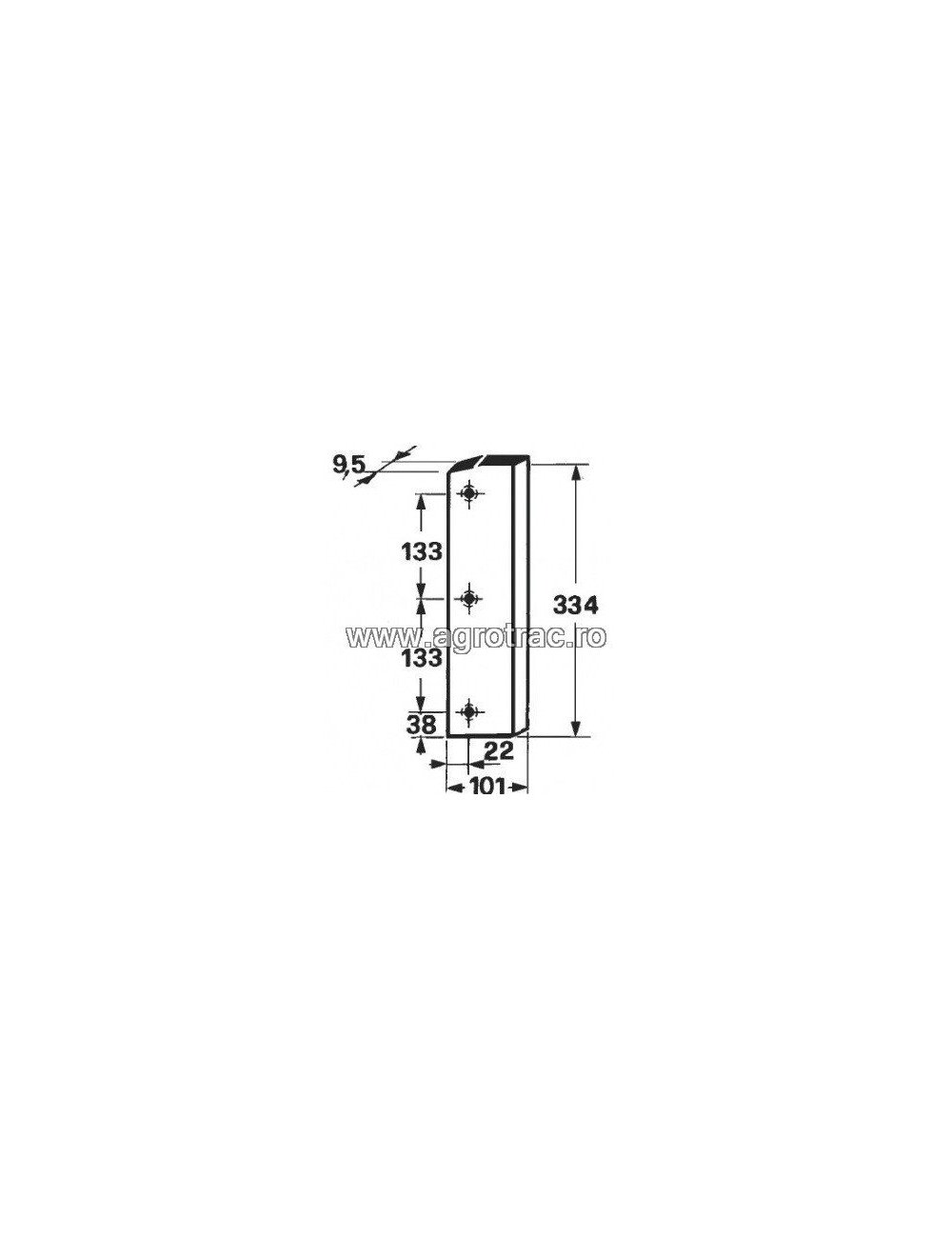 Cutit piston balotiera Massey Ferguson 782102M4