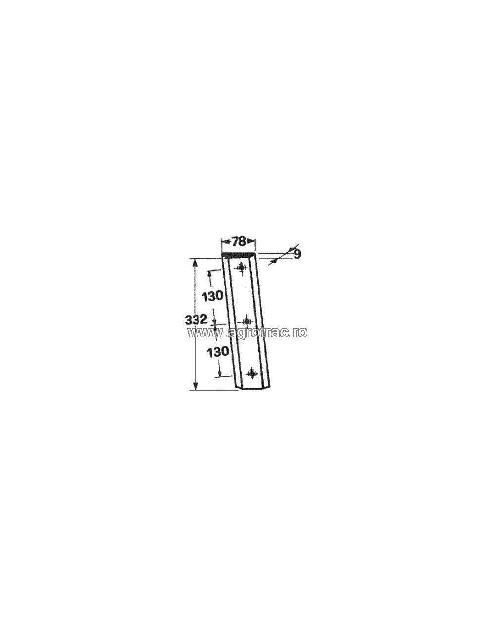 Cutit piston balotiera New Holland 211728