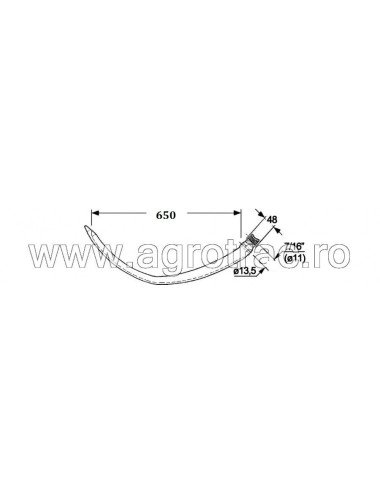 Ac presa 59.007-B pentru New Holland 265 386