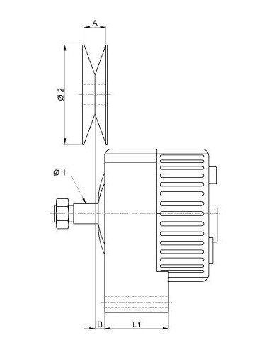 Alternator Lucas LEA0586 Case Claas Fendt New Holland Steyr