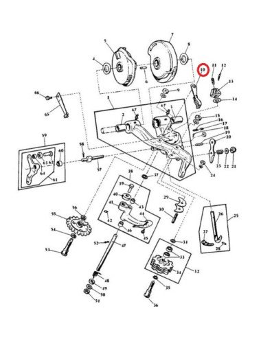 Retinator ata 151483M95 pentru Massey Ferguson