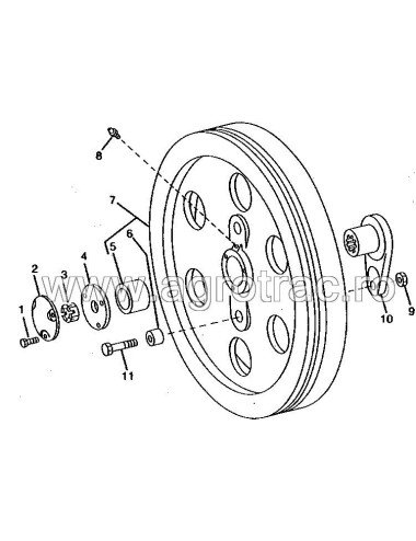 Brat volanta pentru John Deere E38920