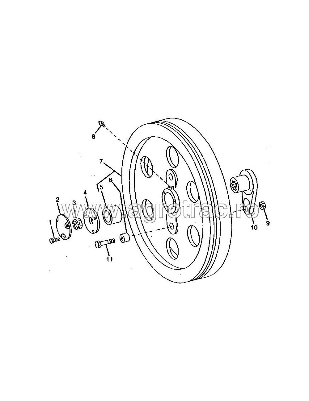 Brat volanta pentru John Deere E38920