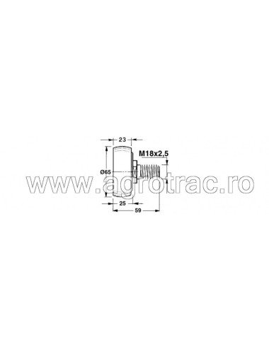 Rola piston 1121.16.05.01 pentru Welger