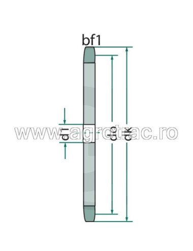 Pinion SKF 10B-1AH15 15 dinti