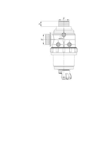 Filtru aspirare Arag 3142553 original filet 1 1/4''