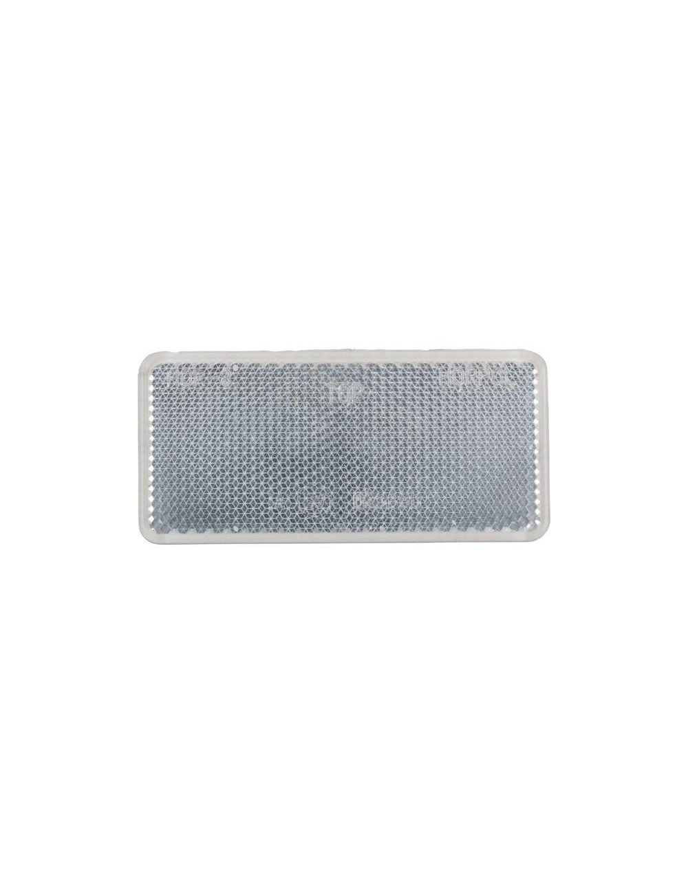 Reflector rectangular alb 31.5x70mm Hella