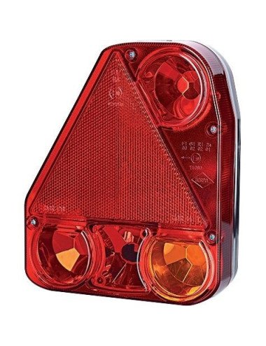 Lampă spate GoPart LA45008, stânga, pentru remorca