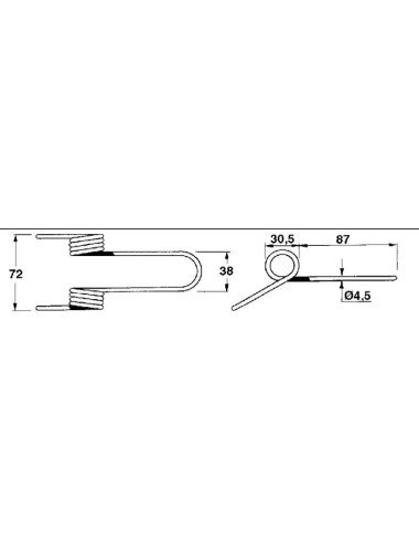 Arc retinator 133418 pentru New Holland