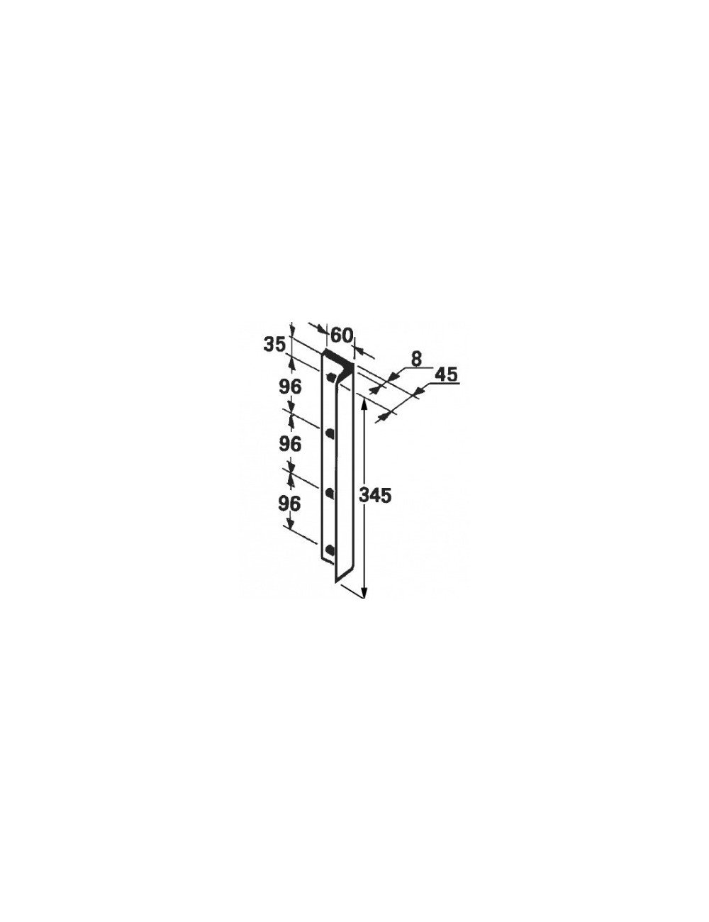 Cutit piston 0982.25.03.00 pentru Welger