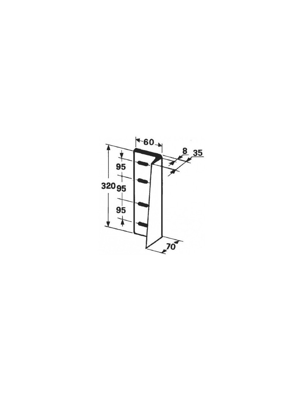 Cutit piston 0982.25.09.00 pentru Welger