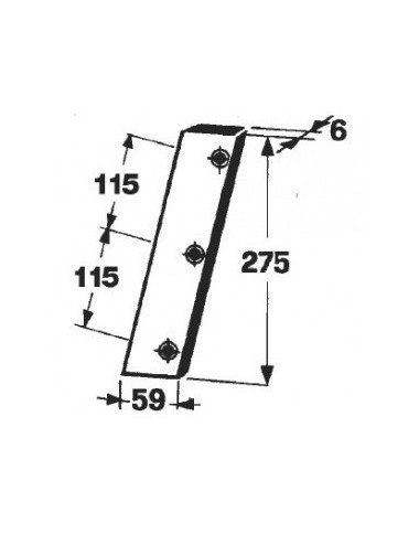 Cutit piston 0982.20.03.00 pentru Welger