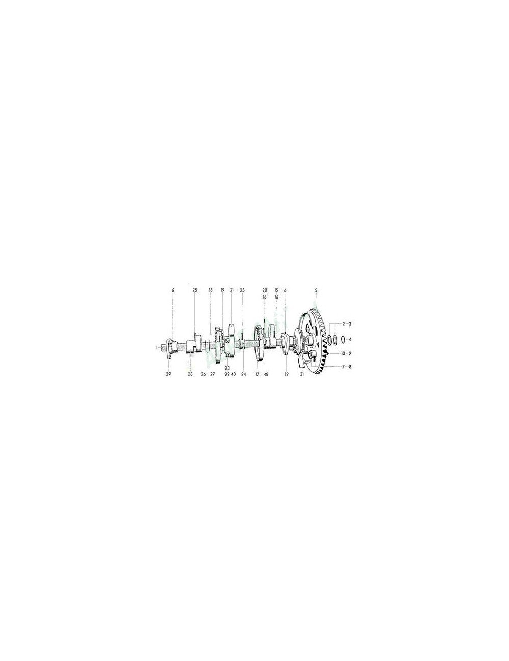 Ax aparat 1103.22.05.01 pentru Welger