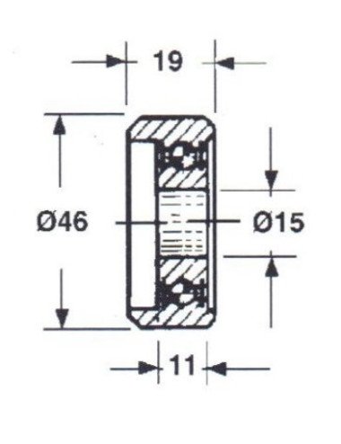 Rola piston balotiera Rota 58.183