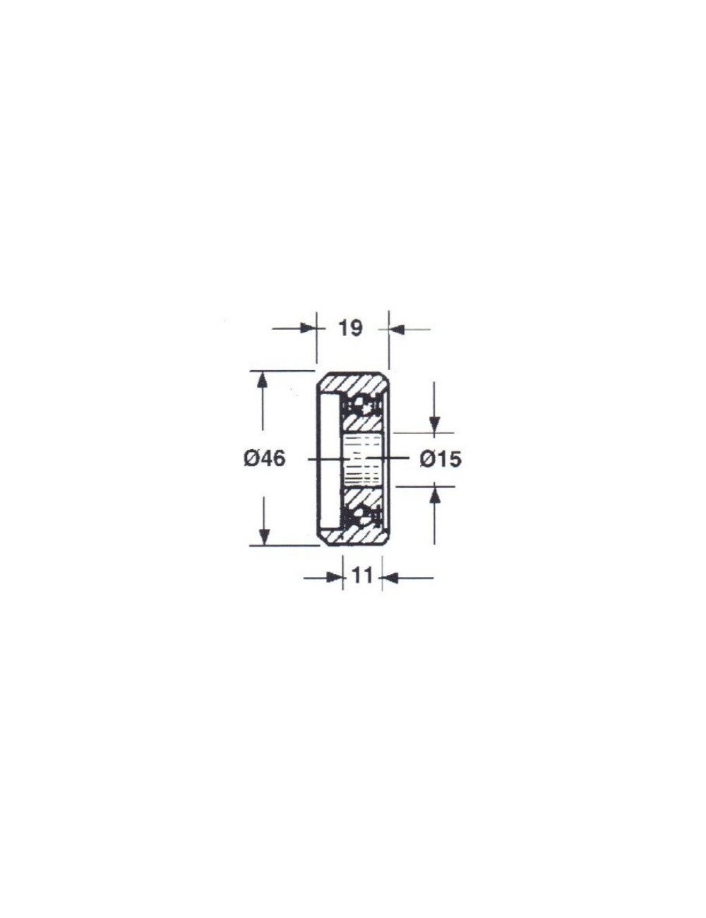 Rola piston balotiera Rota 58.183 Rola piston balotiera Rota 58.183