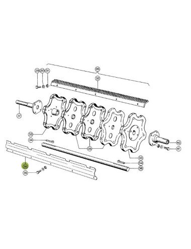 Protectie batator 646818.0 porumb pentru Claas L:1030mm