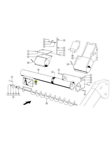 Banda cauciuc 605897.0 pentru Claas